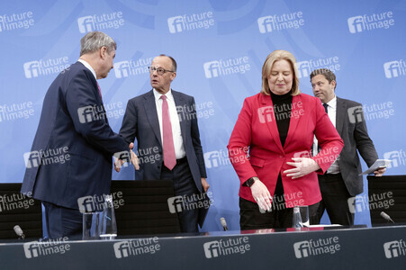 Pressestatement nach den Gesprächen der Koalition in Berlin