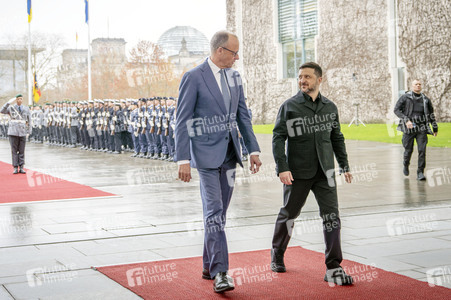 Empfang des Präsidenten der Ukraine in Berlin