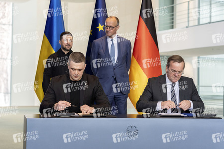 Empfang des Präsidenten der Ukraine in Berlin