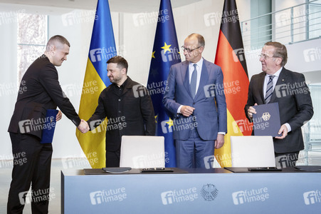 Empfang des Präsidenten der Ukraine in Berlin