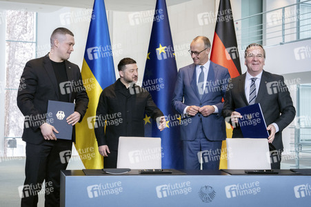 Empfang des Präsidenten der Ukraine in Berlin