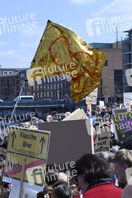 Großdemonstration von Psychotherapeuten gegen geplante Honorarkürzungen in Berlin