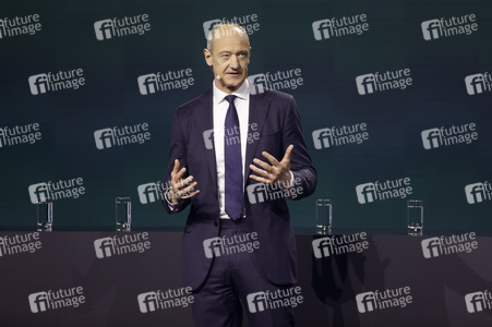 Bühnenpräsentation auf der Hannnover Messe 2026