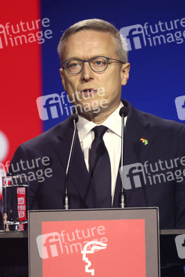 Bühnenpräsentation auf der Hannnover Messe 2026