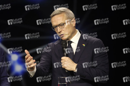 Bühnenpräsentation auf der Hannnover Messe 2026