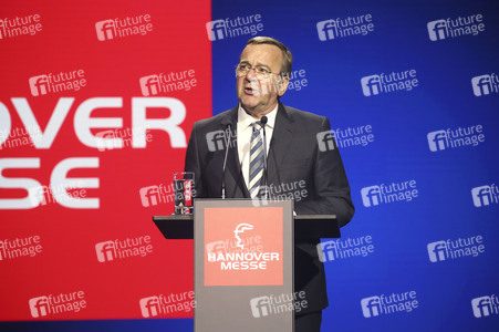 Bühnenpräsentation auf der Hannnover Messe 2026