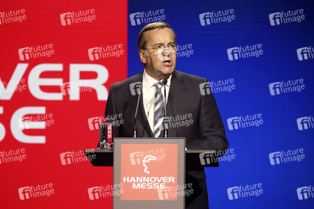 Bühnenpräsentation auf der Hannnover Messe 2026