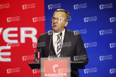 Bühnenpräsentation auf der Hannnover Messe 2026