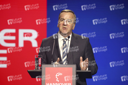 Bühnenpräsentation auf der Hannnover Messe 2026