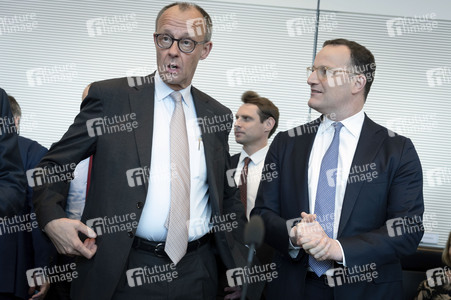 Fraktionssitzung der CDU/CSU-Bundestagsfraktion in Berlin