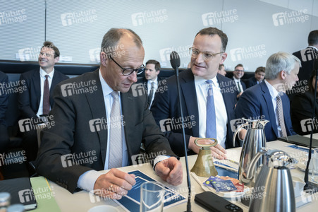 Fraktionssitzung der CDU/CSU-Bundestagsfraktion in Berlin
