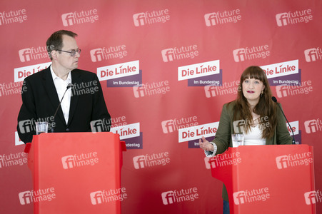 Fraktionssitzung der Bundestagsfraktion der Partei Die Linke in Berlin