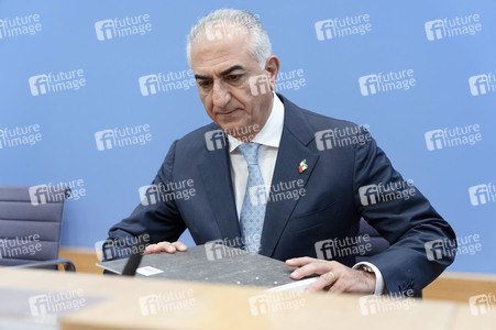 Bundespressekonferenz 'Stellungnahme zur aktuellen Lage im Iran' in Berlin
