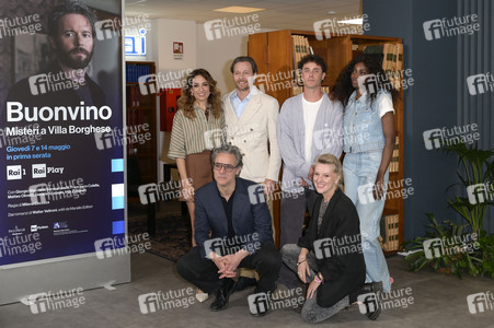 Photocall 'Buonvino - Misteri a Villa Borghese' in Rom
