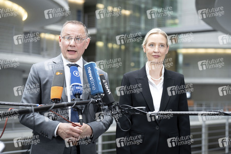 Fraktionsspitzentreffen der AfD-Fraktionen in Berlin