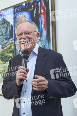 Enthüllung des Porträt-Gemäldes von Stephan Weil in Hannover