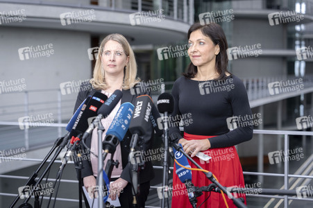 Pressestatement vom Verena Hubertz und Katherina Reiche in Berlin