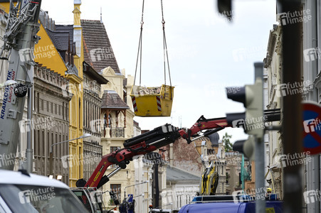 Einsturz eines Mehrfamilienhauses in Görlitz