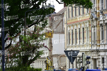 Einsturz eines Mehrfamilienhauses in Görlitz