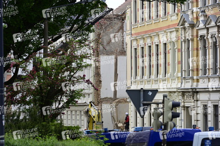 Einsturz eines Mehrfamilienhauses in Görlitz