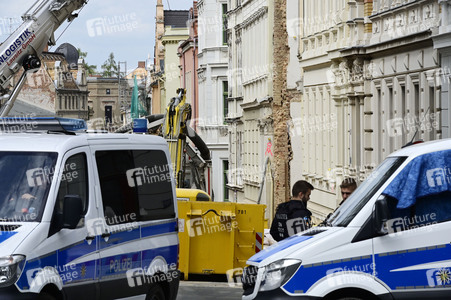 Einsturz eines Mehrfamilienhauses in Görlitz