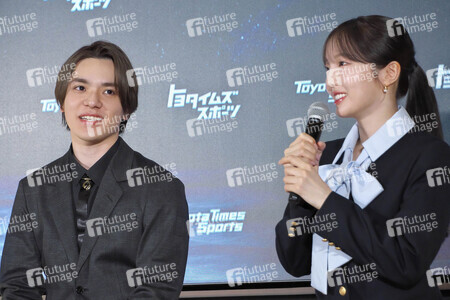 Pressekonferenz mit Shoma Uno und Marin Honda in Tokio