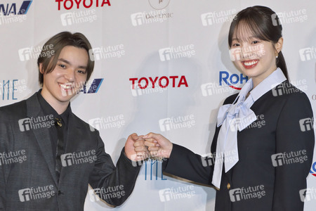 Pressekonferenz mit Shoma Uno und Marin Honda in Tokio