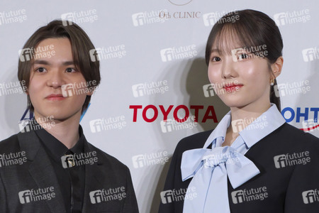 Pressekonferenz mit Shoma Uno und Marin Honda in Tokio