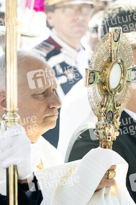 Papst Leo XIV. hält die Corpus Christi Messe in Madrid