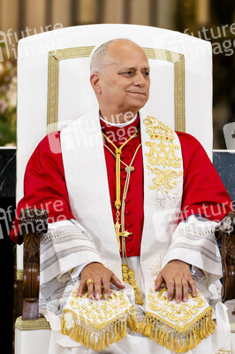 Papst Leo XIV. in der Kathedrale St. Maria von Almudena in Madrid