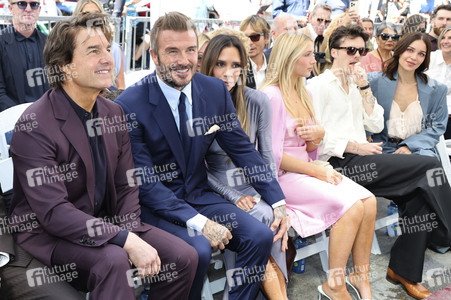 David Beckham erhält einen Stern auf dem Hollywood Walk of Fame in Los Angeles