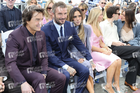 David Beckham erhält einen Stern auf dem Hollywood Walk of Fame in Los Angeles