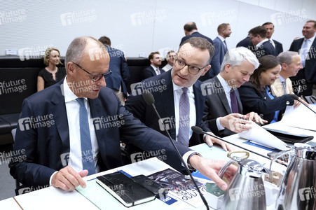 Fraktionssitzung der CDU/CSU-Bundestagsfraktion in Berlin