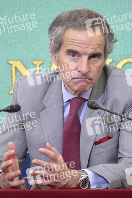 Pressekoferenz mit Rafael Grossi in Tokio