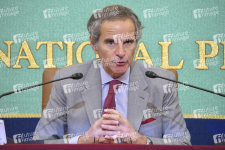 Pressekoferenz mit Rafael Grossi in Tokio