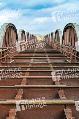 Dömitzer Eisenbahnbrücke in Langendorf
