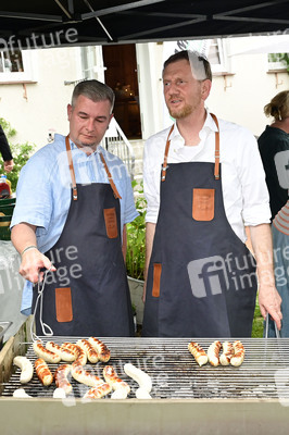 Veranstaltung der CDU 'Kretschmer grillt' in Markersdorf