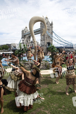 Eröffnung der 'Moana Experience' in London