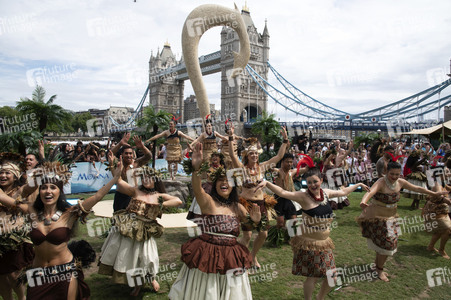 Eröffnung der 'Moana Experience' in London