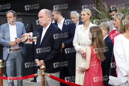 Einweihung des Themenbereichs Monaco mit Fürst Albert II. im Europa-Park in Rust