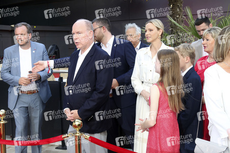 Einweihung des Themenbereichs Monaco mit Fürst Albert II. im Europa-Park in Rust