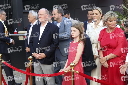 Einweihung des Themenbereichs Monaco mit Fürst Albert II. im Europa-Park in Rust