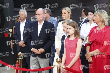 Einweihung des Themenbereichs Monaco mit Fürst Albert II. im Europa-Park in Rust
