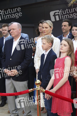 Einweihung des Themenbereichs Monaco mit Fürst Albert II. im Europa-Park in Rust