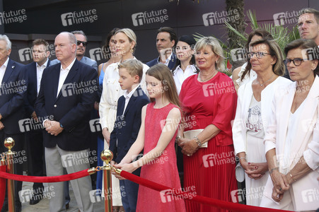 Einweihung des Themenbereichs Monaco mit Fürst Albert II. im Europa-Park in Rust