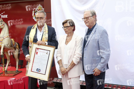 Einweihung des Themenbereichs Monaco mit Fürst Albert II. im Europa-Park in Rust