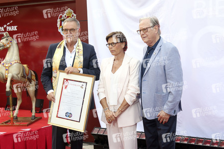 Einweihung des Themenbereichs Monaco mit Fürst Albert II. im Europa-Park in Rust