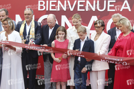 Einweihung des Themenbereichs Monaco mit Fürst Albert II. im Europa-Park in Rust