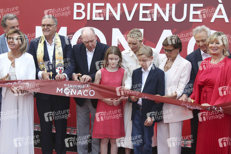 Einweihung des Themenbereichs Monaco mit Fürst Albert II. im Europa-Park in Rust