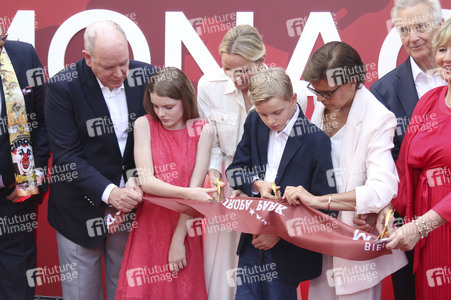 Einweihung des Themenbereichs Monaco mit Fürst Albert II. im Europa-Park in Rust
